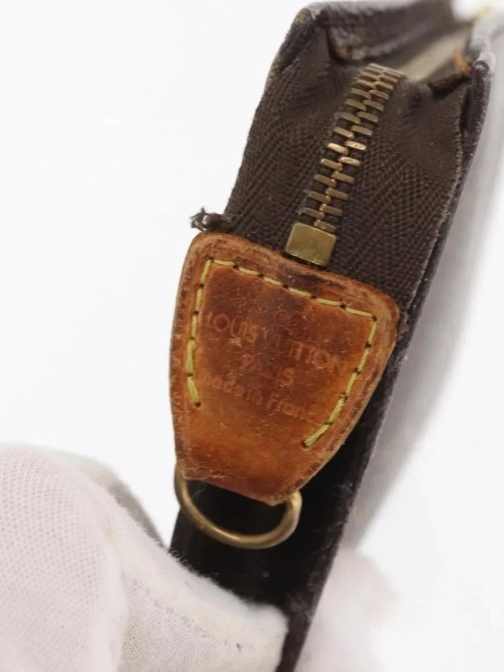 LOUIS VUITTON Monogram Bucket PM Accessory Pouch LV Auth 170157